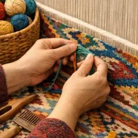 آموزش گلیم بافی از صفر