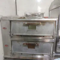 فر پیتزا صندوقی دو طبقه و فر ساندویچ