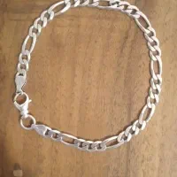 دستبند نقره مدل فیگارو اسپرت مردانه|جواهرات|تهران, کرمان|دیوار