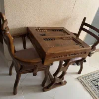 میز شطرنج به همراه دو صندلی مخصوص خاص پسندان|مبلمان خانگی و میز عسلی|بروجرد, |دیوار