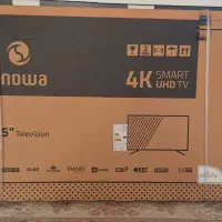 تلوزیون ۵۵اینچ و ماشین لباسشویی واشینگ واش نقره ای