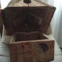 لانه پرندگان جنس چوب روس|لوازم جانبی حیوانات|ارومیه, |دیوار