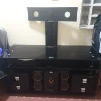 میز تلویزیون ترک اصل همراه با نگهدارنده تلویزیون