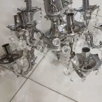 یک جفت لوستر برنجی