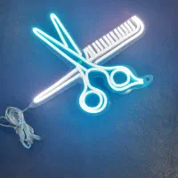 تابلو نئون مناسب آرایشگاه|آرایشگاه و سالن‌های زیبایی|تهران, سازمان آب|دیوار