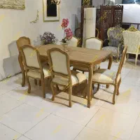 میز غذاخوری شش نفره
