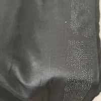 شال مشکی نگینی محرمی