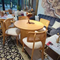 میز و صندلی حصیری ۴ نفره