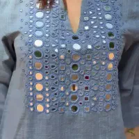 دوخت آینه وپلیوار|لباس|بیرجند, |دیوار