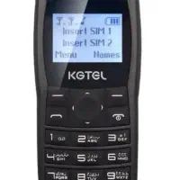 موبایل ساده دکمه ای ۱۱۰۰دوسیم کارت اصل باتضمین