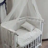 تخت گهواره کنارمادر|تخت و صندلی بچه|محمدیه-قزوین, |دیوار