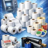 کاغذ رول حرارتی فیش پرینتر و لیبل ترازو