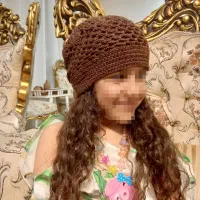 کلاه انگلیسی و اسکارف دست بافت|لباس|قدس, شهر‌قدس|دیوار