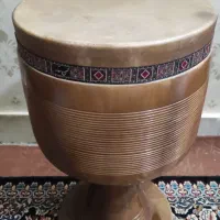 تنبک چوب یک تیکه|سازهای سنتی|همدان, |دیوار