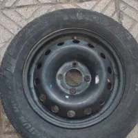 رینگ و لاستیک زاپاس پرایدی ۱۷۰۰مقطوع