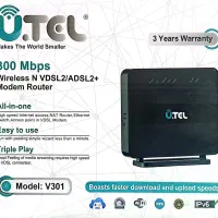 مودم vdsl یوتل|مودم و تجهیزات شبکه|شاهرود, |دیوار