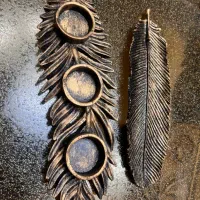 دو جفت جاشمعی و جا عودی پلی استر نو|صنایع دستی و سایر لوازم تزئینی|قم, زنبیل آباد|دیوار