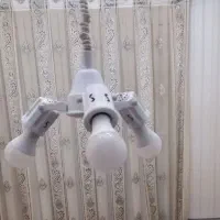 لوستر اویز سه لامپه ۴ عدد