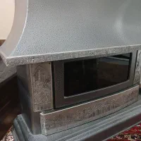 بخاری طرح شومینه|بخاری، هیتر، شومینه|سهند, |دیوار