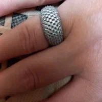 انگشتر نقره گم شده