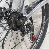 ۲دوچرخه سایز۲۷.۵ بزرگ دیسکی حرفهای قفلشوآبی ومشکی|دوچرخه، اسکیت، اسکوتر|تبریز, |دیوار