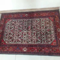 یک جفت قالیچه زرونیم دستبافت فرهان