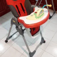 صندلی غذای بچه برند MAMALOVE چرخدار