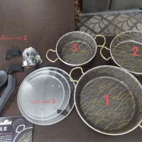 دو دست سرویس ماهیتابه|ظروف پخت‌وپز|پاکدشت, شهرک امام رضا|دیوار