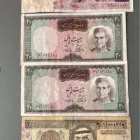 مجموعه اسکناس سکه عتیقه