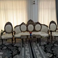 مبل نه نفره و ناهار خوری هشت نفره نو|مبلمان خانگی و میز عسلی|پاکدشت, شهرک انقلاب|دیوار