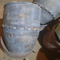 گلدان|گل و گیاه طبیعی|لالجین, |دیوار