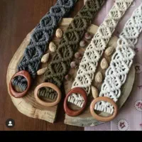 کمربند زیبای مکرومه