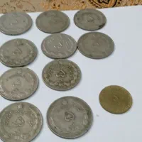 سکه های قدیمی پنج ریالی|کلکسیون سکه، تمبر، اسکناس|پردیس, فاز ۱|دیوار