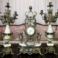 ست ساعت و شمعدان خروسی