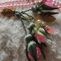 تسبیح با گل روبانی|زیورآلات و اکسسوری|لاران, |دیوار