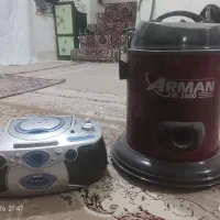 جارو برقی و رادیو سه کاره