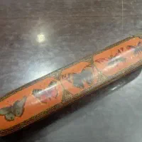 قلمدان قاجاری کهنه نقره