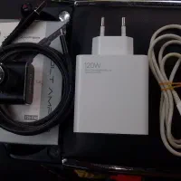 شارزر گوشی شیاعومی با کابل اصلی ۱۲۰ وات کابل اپل