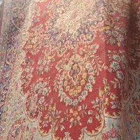 قالی دست باف رشید فرخی|فرش|کرمان, |دیوار