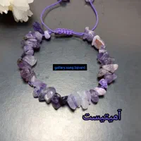 دستبند سنگ نامنظم با ۲۰ نوع سنگ مختلف|جواهرات|شیراز, کاراندیش|دیوار