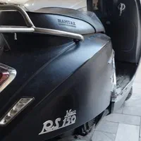 همتاز rs150 مشکی مات    ((خانگی و تمیز ))|موتورسیکلت|تهران, منیریه|دیوار