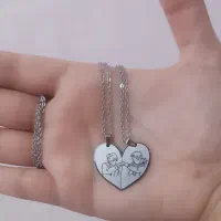گردنبند دوستی استیل