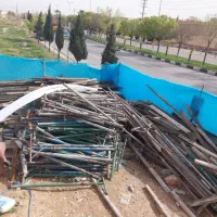 غالب فلزی ستون  دایره