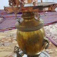 بدلیجات قدیمی.    (سماور زغالی مسی)