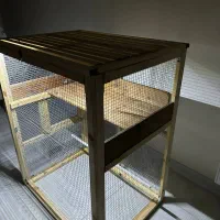 قفس  بزرگ قفس چوبی