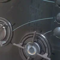 گاز ۴ شعله|اجاق گاز و لوازم برقی پخت‌وپز|لنگرود, |دیوار