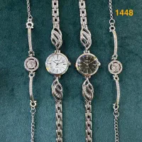 ساعت زنانه مجلسی به همرا دستبند مجلسی