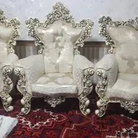 مبل سلطنتی ۹ نفره|مبلمان خانگی و میز عسلی|بناب, |دیوار