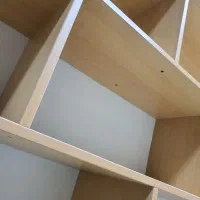 کتابخانه چوبی|کتابخانه، شلف، قفسه‌های دیواری|گرگان, |دیوار