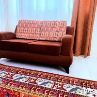 مبل راحتی 7 نفره پارچه ترک قهوه‌ای|مبلمان خانگی و میز عسلی|شیراز, شهرک فرهنگیان|دیوار